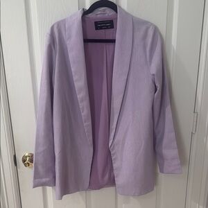 The Fifth Label lavender Purple Blazer with Shawl Collar medium 6 Anthropologie